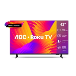 Smart TV 43 Polegadas Full HD AOC S5155 Preto Bivolt