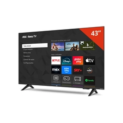 Smart TV 43 Polegadas Full HD AOC S5155 Preto Bivolt