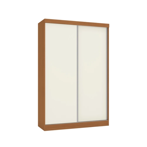 Guarda-Roupa 2 Portas de Correr 2 Gavetas Kappesberg N571 Canela/Off White SE