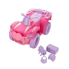 Sandália Infantil Menina com Brinquedo Grendene 23346Bw818 Rosa