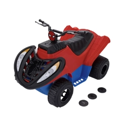 Sandália Infantil Menino com Brinquedo Grendene 23335BW794 Preto/Vermelho