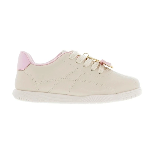 Tênis Infantil Menina Molekinha 25006-102 Off White