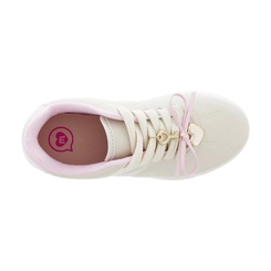 Tênis Infantil Menina Molekinha 25006-102 Off White