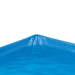 Piscina Quadrada 2.000 Litros com Estrutura Mor Standard 1004 Azul