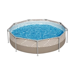 Piscina Circular 3.600 Litros com Estrutura Mor 1044 Bege