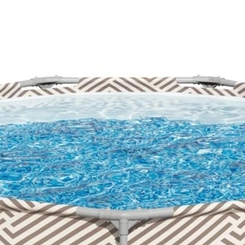 Piscina Circular 3.600 Litros com Estrutura Mor 1044 Bege