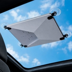 Suporte Veicular Vidro para Starlink Mini Xconnect Slim Pro 2 Preto