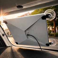 Suporte Veicular Vidro para Starlink Mini Xconnect Slim Pro 2 Preto