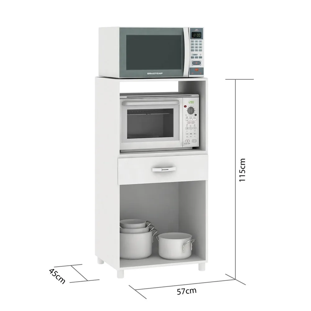 Balcão para Forno Fellicci BF15-BR Branco SE