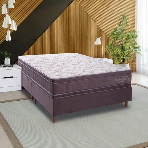 Base Box Queen Size Kappesberg SOM001-158-042 Berinjela