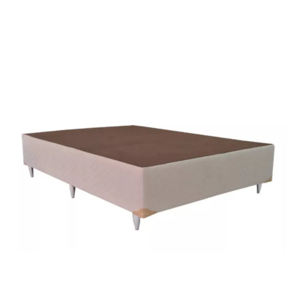 Cama Box Casal Ortobom 158x198x30 Bege