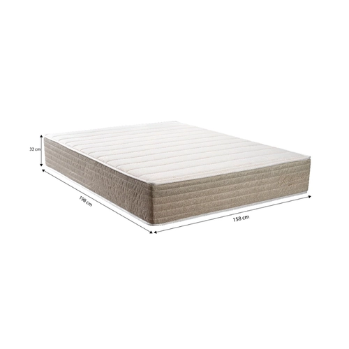Colchão de Espuma Queen Size D33 Kappesberg Carmine 158x198x32cm