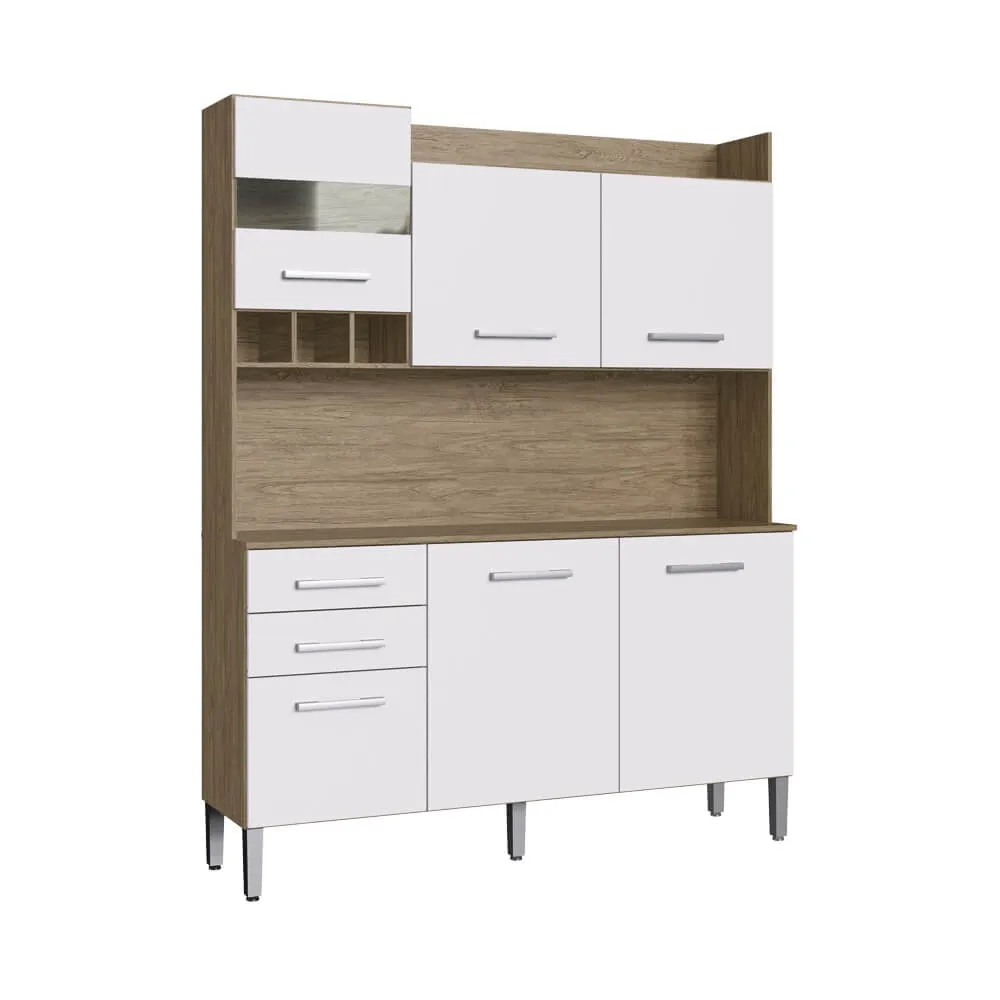 Cozinha Decibal Ac6200 Wood Branco SE