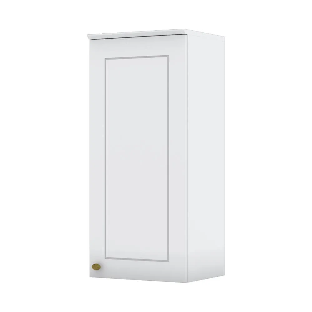 Aéreo Henn 40cm 01 Porta Americana Branco SE