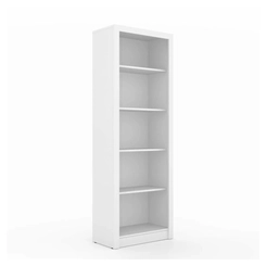 Estante Aberta 4 Prateleiras Tecno Mobili Branco