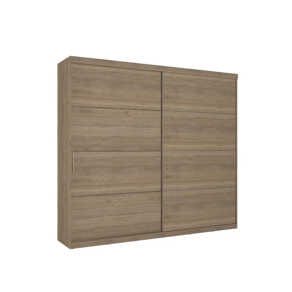 Guarda-Roupa 2 Portas THB 4910 Sofisticatto com 6 Gavetas Canela SE