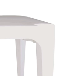 Mesa Plástica Mor Bela Vista Branca