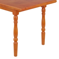 Mesa para 6 Lugares Piratini Daiana 102LB Mel Brilho