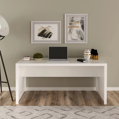 Escrivaninha 163cm Tecno Mobili Branco SE