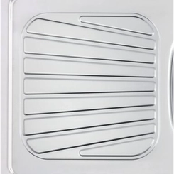 Pia Tramontina 120x52 com Cuba Central Aço Inox