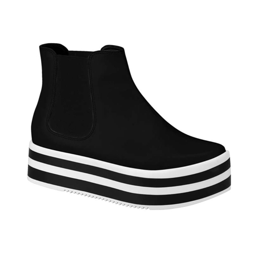 Bota Vizzano 3071 Elástico Preto - Bota Vizzano 3071 Elástico Preto -  Vizzano