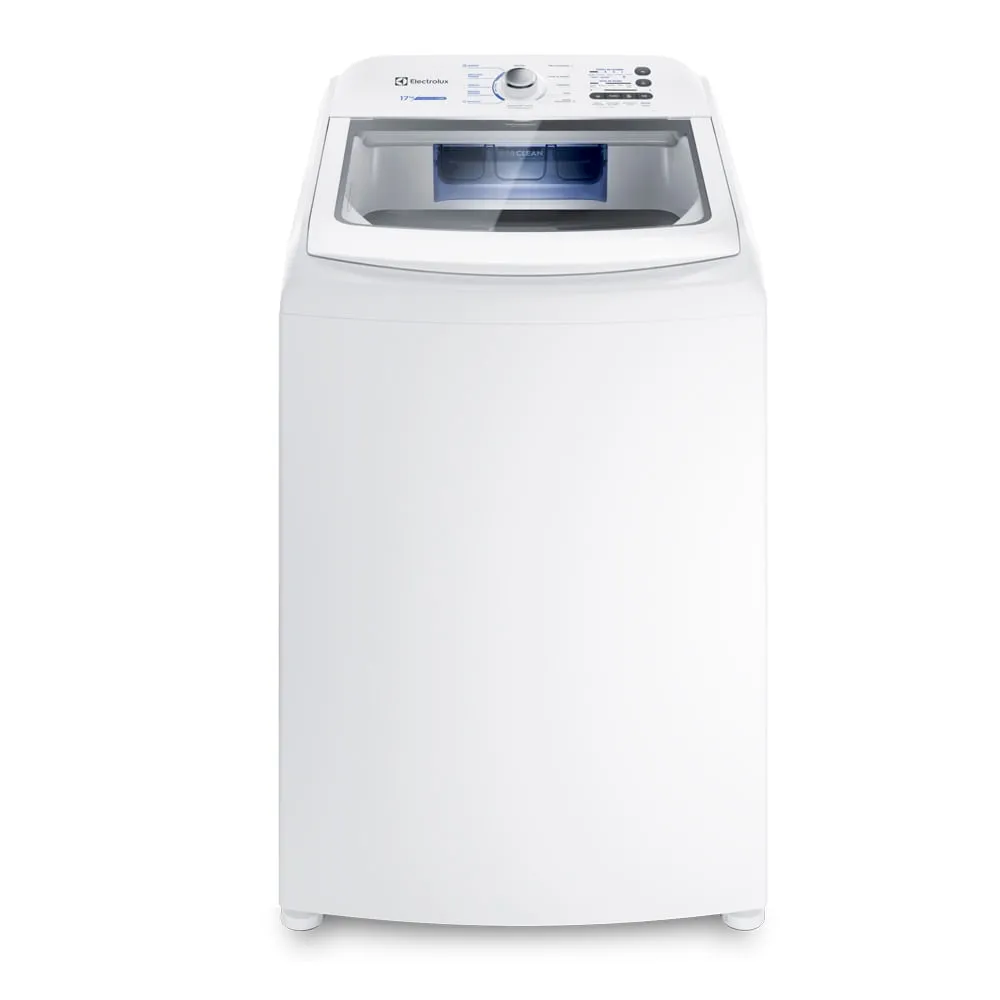 Máquina de Lavar Roupas Electrolux 17Kg Essential Care Tecnologia Jet&Clean LED17 Branco