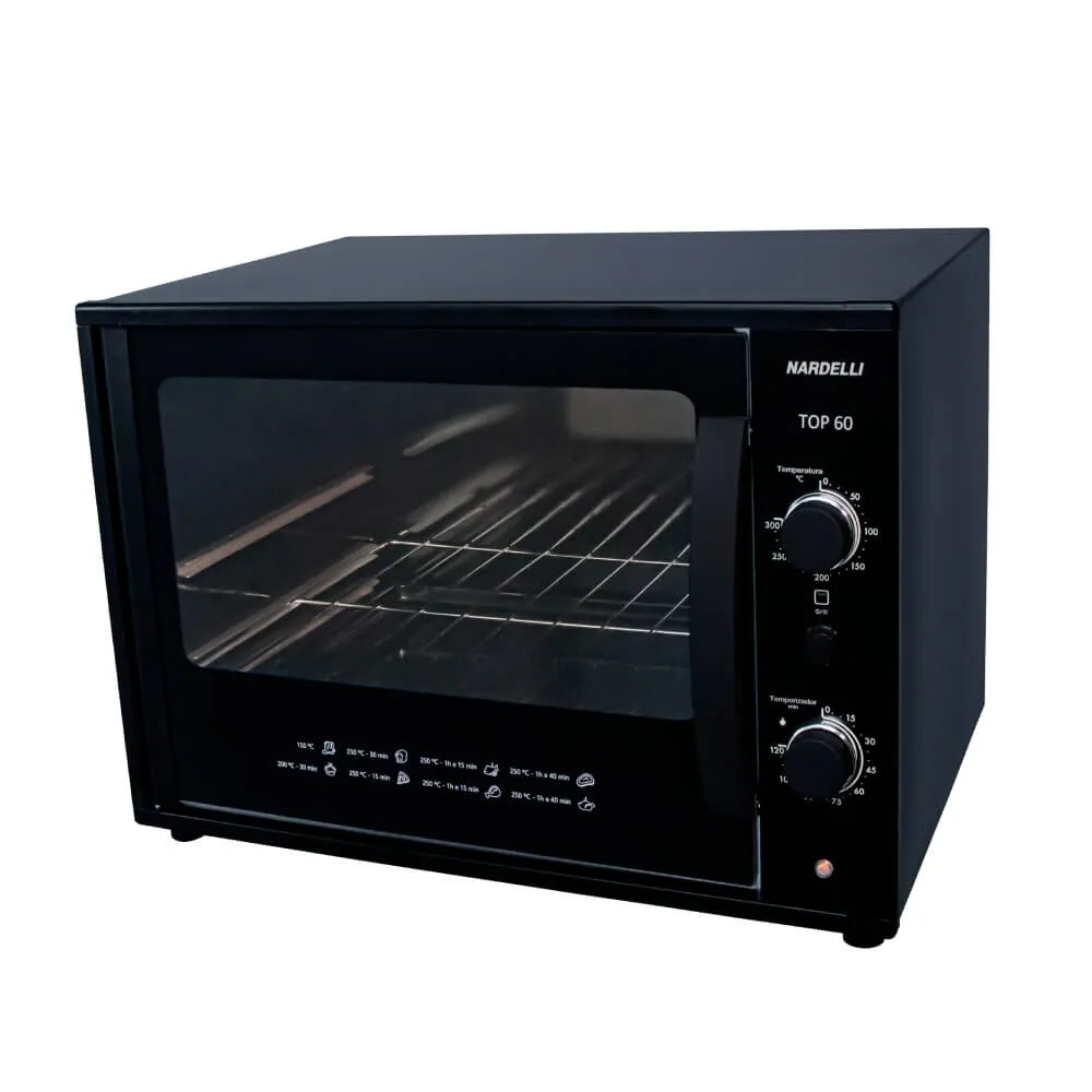 Forno Nardelli Top60 60L Preto