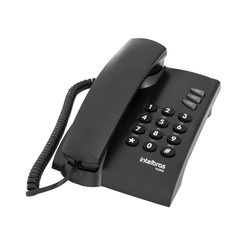 Telefone Fixo com Fio Intelbras Pleno Preto