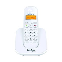 Telefone Fixo Sem Fio com Display Luminoso Intelbras TS3110 Branco
