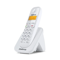 Telefone Fixo Sem Fio com Display Luminoso Intelbras TS3110 Branco