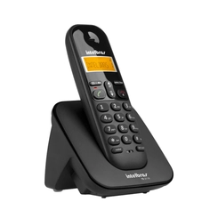 Telefone Fixo Sem Fio com Display Luminoso Intelbras TS3110 Preto