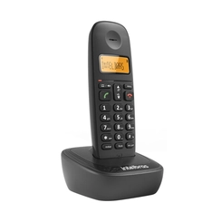 Telefone Fixo Sem Fio com Display Luminoso Intelbras TS2510 Preto