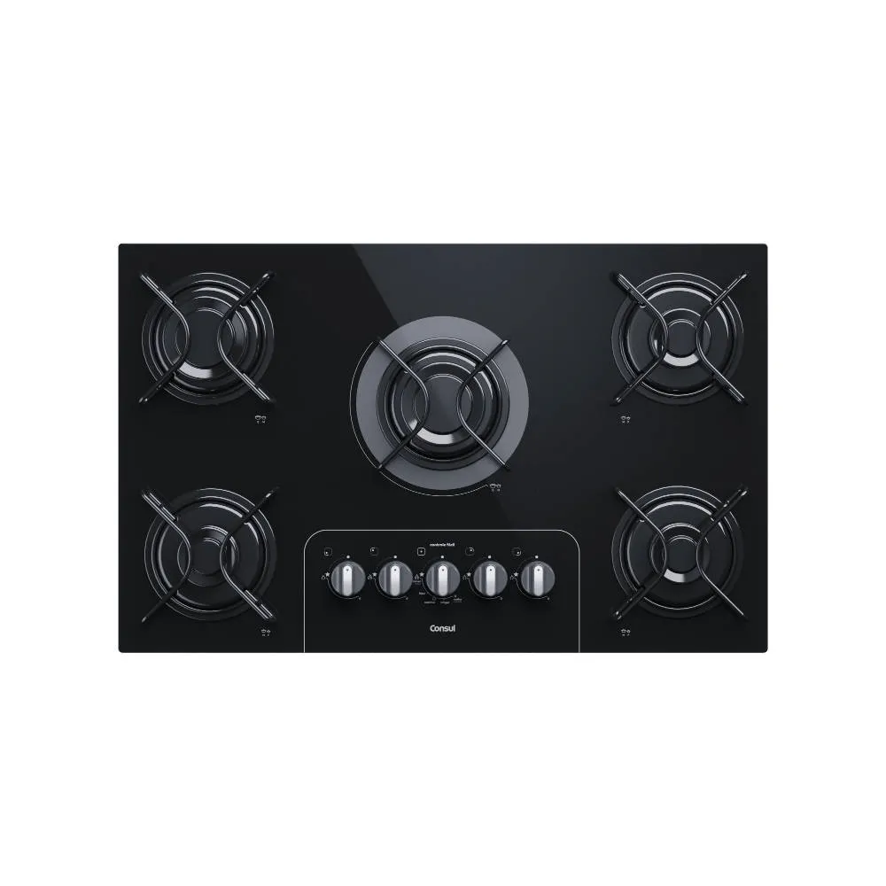 Cooktop 5 Bocas Consul Facilite CD075 Preto Bivolt