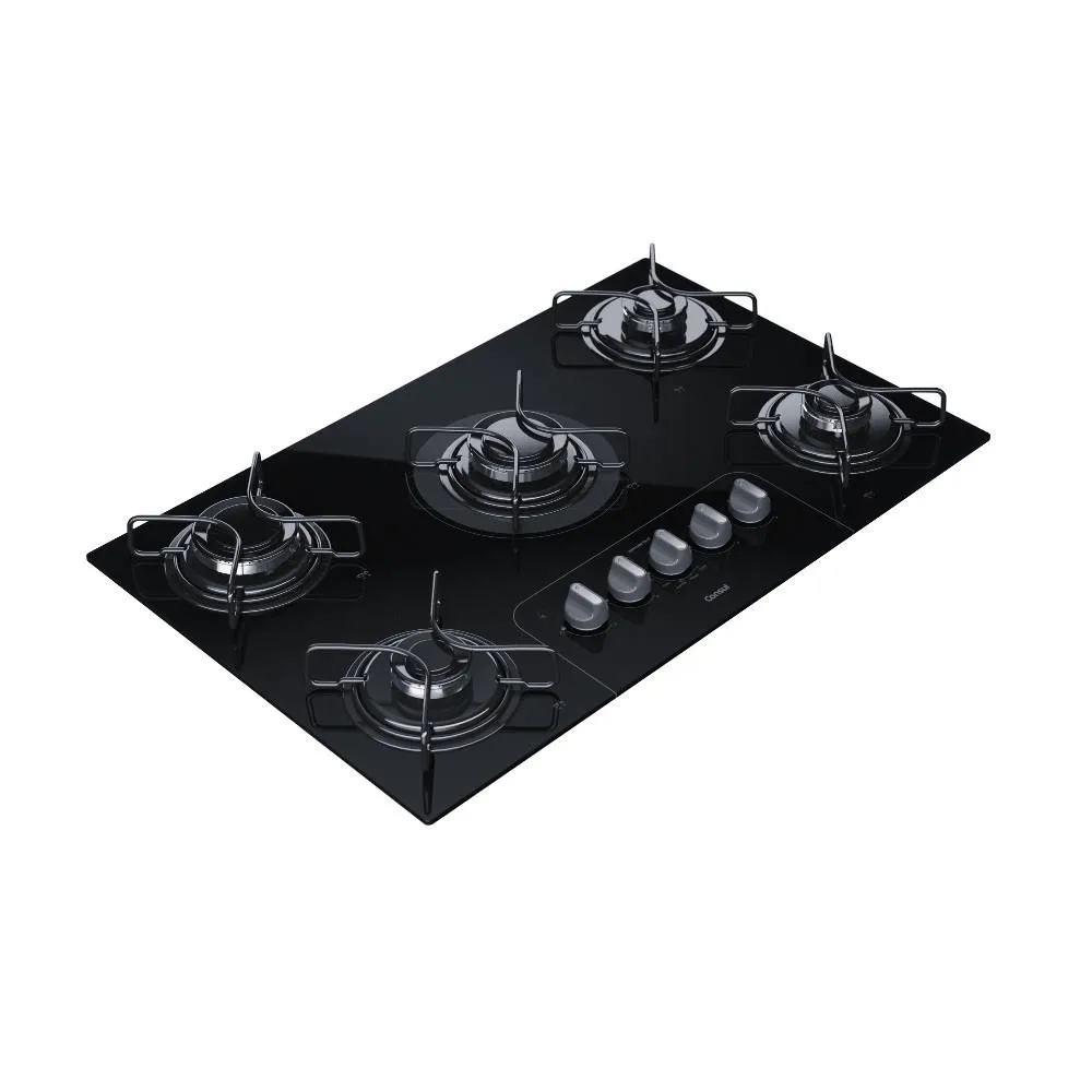 Cooktop 5 Bocas Consul Facilite CD075 Preto Bivolt