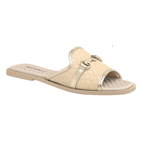 Rasteirinha Piccadilly 355005 Creme