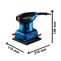 Lixadeira Orbital de Palma 220W Bosch GSS 140 Azul