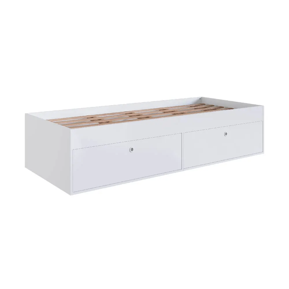 Cama Solteiro Art In Móveis Tokio CM800 BR Branco SE