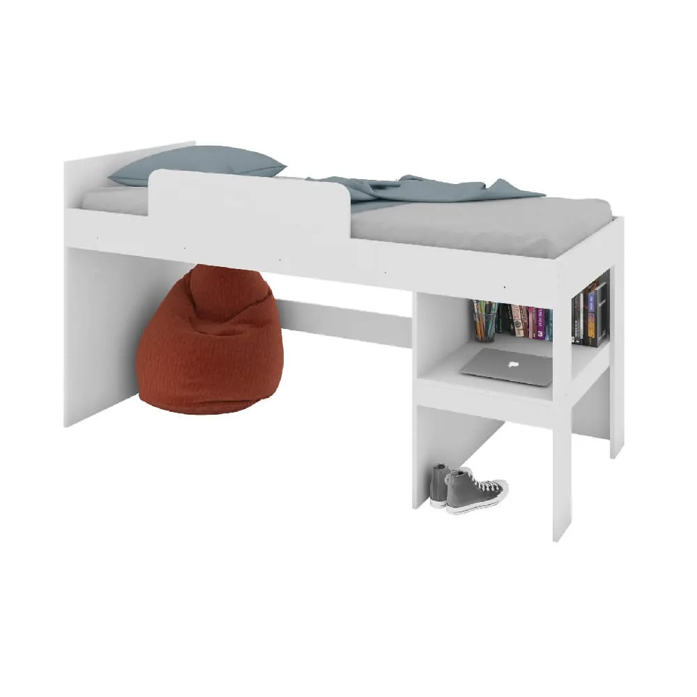 Cama Infantil Art In Móveis Meu Fofinho CJ039 BR Branco SE