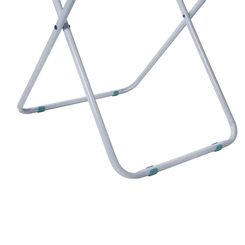 Varal de Chão com Abas Dobrável Slim Mor 6105 Branco