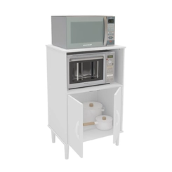Balcão para Forno e Micro-ondas 2 Portas Politorno Cerro Largo Branco SE