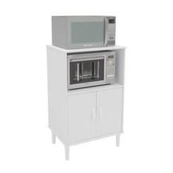 Balcão para Forno e Micro-ondas 2 Portas Politorno Cerro Largo Branco SE