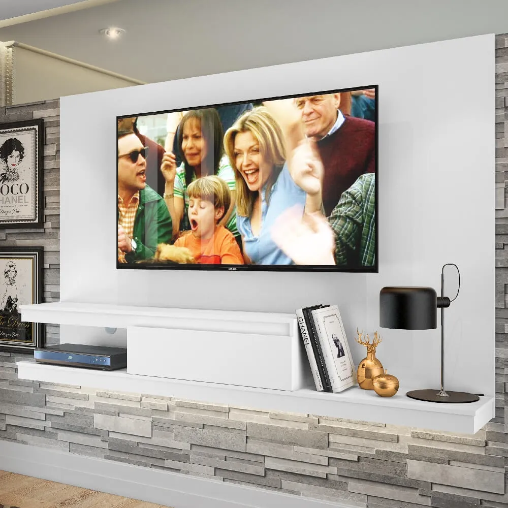 Painel para TV até 50" Quiditá Home KD1601 Branco SE