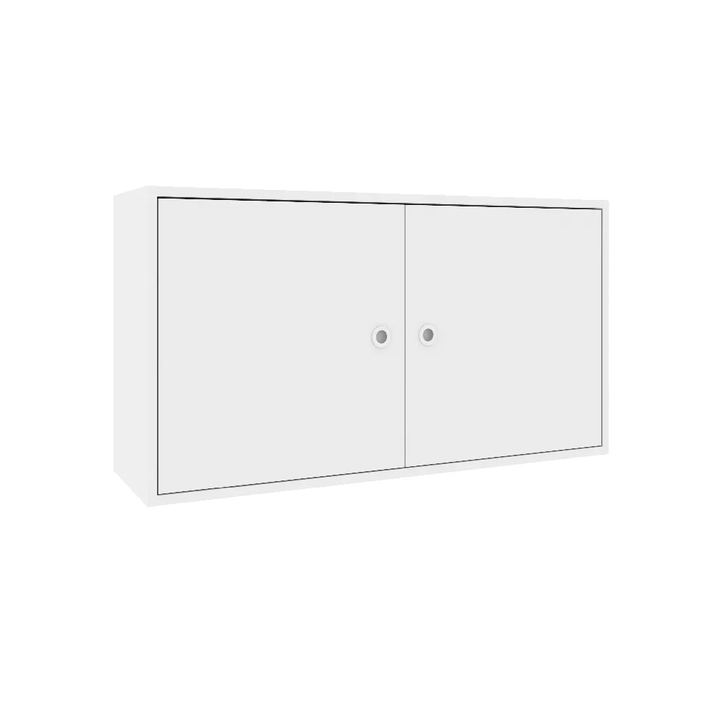 Aéreo 2 Portas Art in Móveis Sun AE2080 BR Branco SE