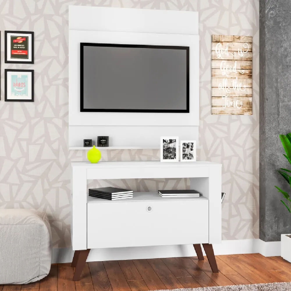 Home para TV até 36" Art In Móveis Canada CJ021 BR Branco SE