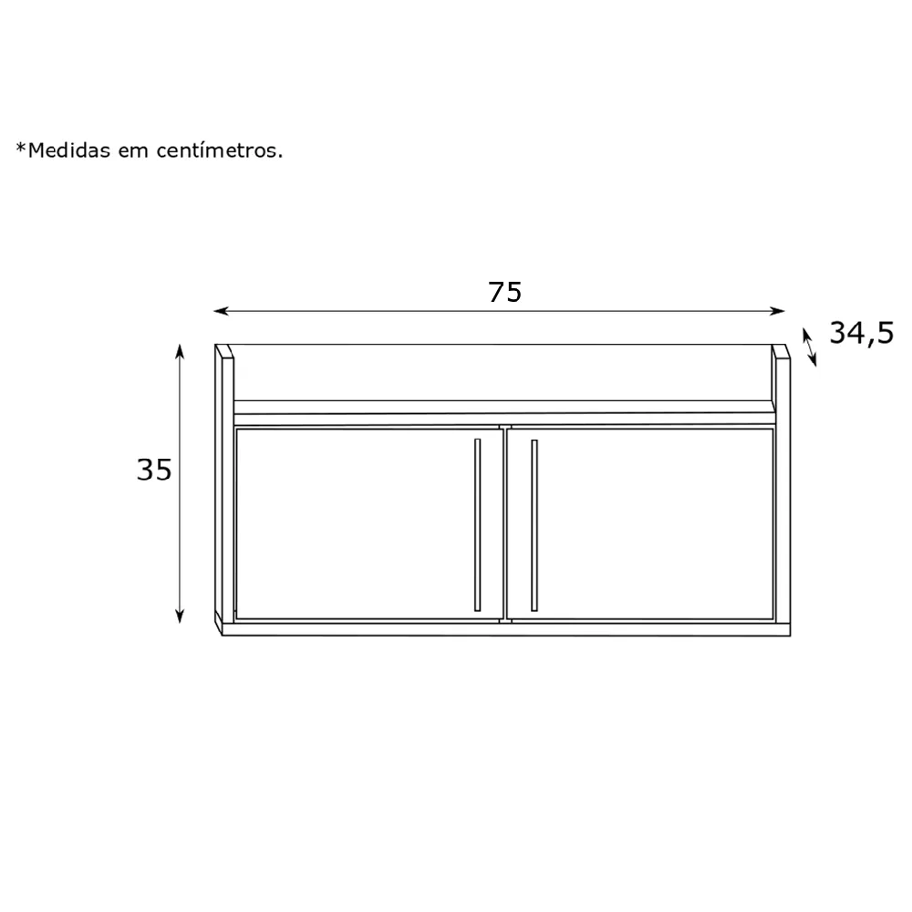 Kit para Banheiro Estilare COM13 11100130203 Preto SE