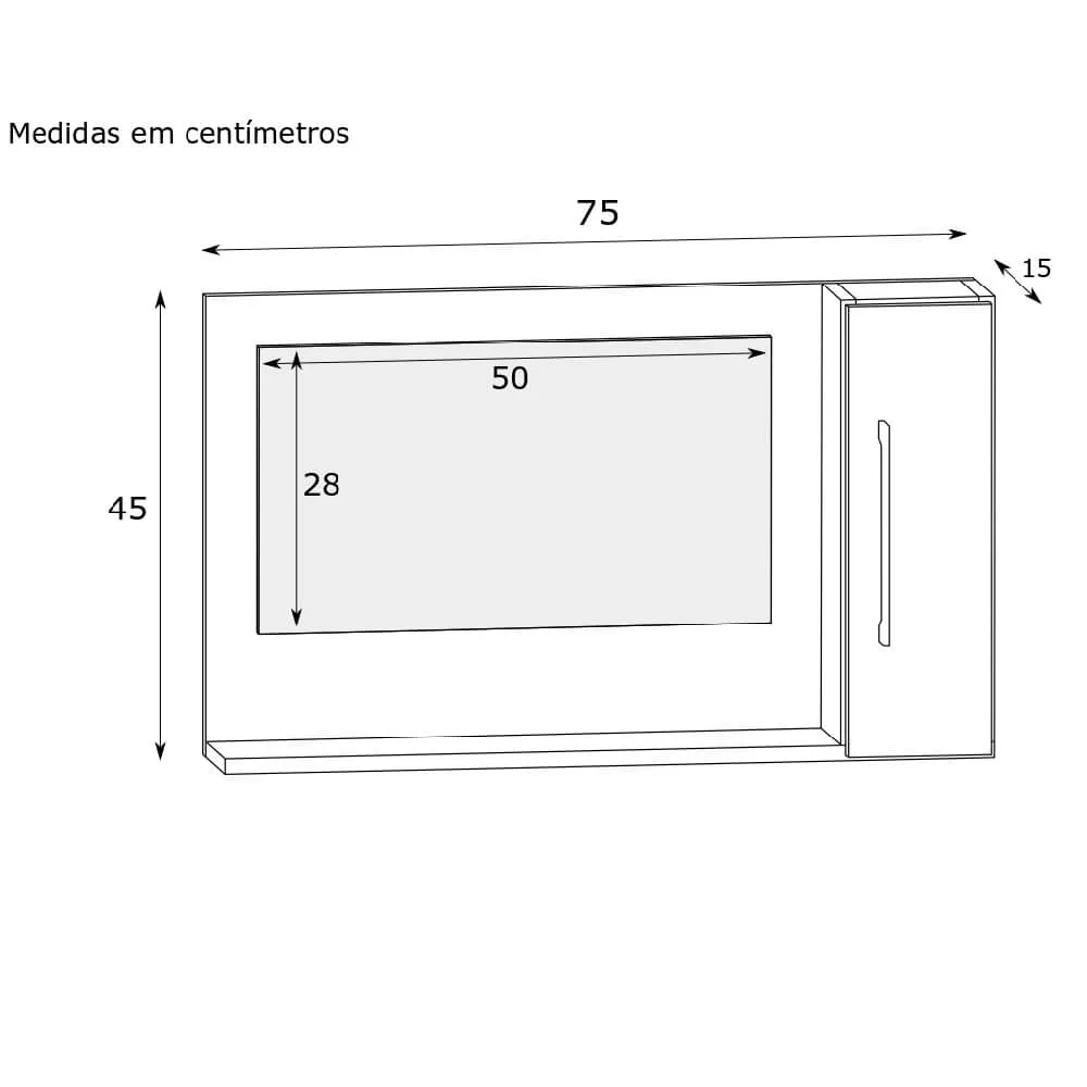 Kit para Banheiro Estilare COM14 11100140203 Preto SE