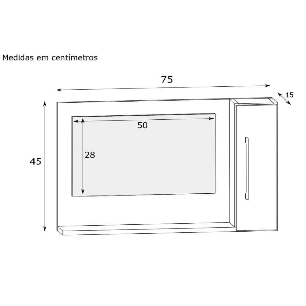 Kit para Banheiro Estilare EST037 10200370100 Branco SE