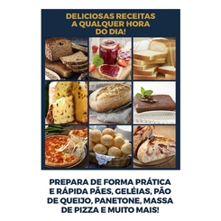 Panificadora Elétrica Britânia Multiplane 700W Preta