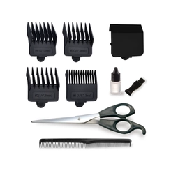 Máquina de Cortar Cabelo Gama GM-Master 831 Azul e Preto