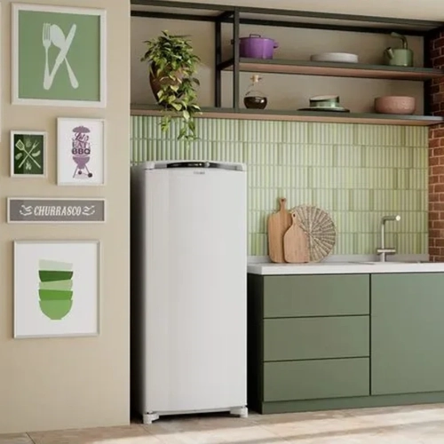 Freezer Vertical 1 Porta 231L Consul CVU26FB Branco